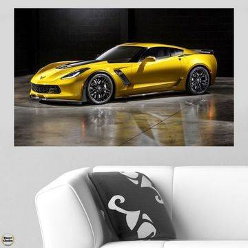 Картина пано за стена от 1 част – Chevrolet Corvette Z06 C7R. HD-5084-1 – Smart Choice