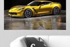 Картина пано за стена от 1 част – Chevrolet Corvette Z06 C7R. HD-5084-1 – Smart Choice