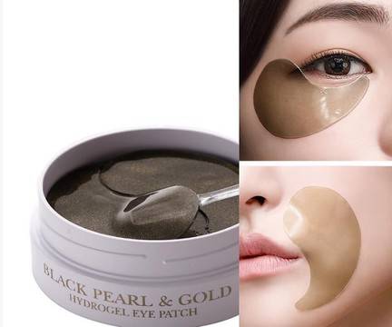 Ползите от пачовете за очи с перли и златни частици