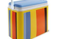 Хладилна кутия LaButic на цветни ивици, 24 литра