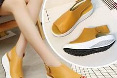 Удобни сандали и чехли за бременни