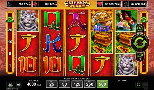 Играй Empress Charm безплатно онлайн