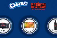 Спечелете 10 Samsung Smart TV 55”, 300 The Batman сак и 200 The Batman бутилки за вода от OREO