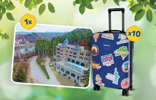 Спечелете почивка за двама във Valentina Castle и 10 куфара NIVEA