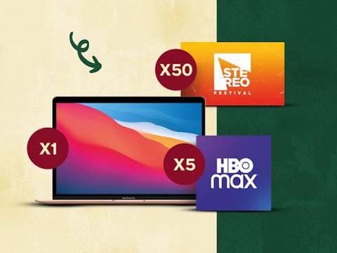 Спечелете лаптоп Apple, ваучери за HBO MAX и билети за музикален фестивал от Jameson