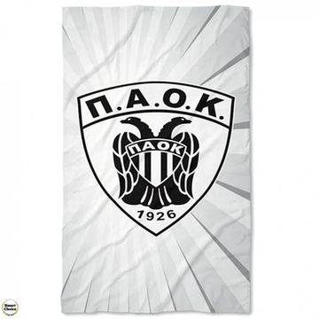 Хавлиена плажна кърпа 5 размера – ПАОК Гърция. Модел – K-0081 – Smart Choice