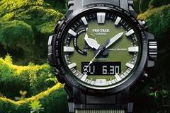 Chasovnici-bg: Casio пуснаха на пазара серия PRO TREK с пластмасов корпус, произведен от биомаса