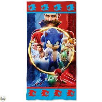 Хавлиена плажна кърпа 5 размера За феновете на Sonic – 2022. Модел – K-4328 – Smart Choice