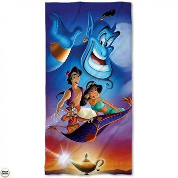 Хавлиена плажна кърпа 5 размера – Аладин герои. Модел – K-4168 – Smart Choice