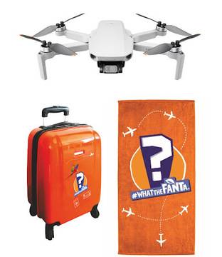 Спечелете дрон DJI MAVIC MINI 2, куфари и плажни кърпи Fanta WTF