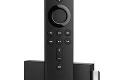 Мултимедиен плеър Amazon Fire TV Stick 4K, Quad-core, 8 GB, Wi-Fi, Bluetooth, Control TV, Гласов контрол Alexa, Черен