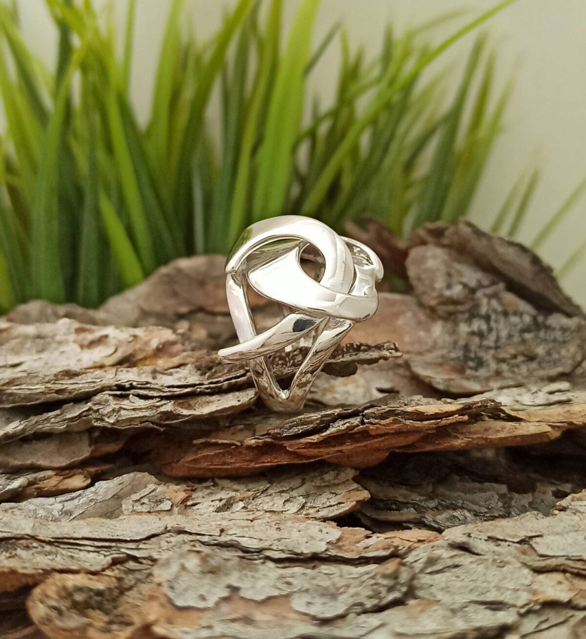 Дамски сребърен пръстен 835R – Студио Николас – бижута от сребро