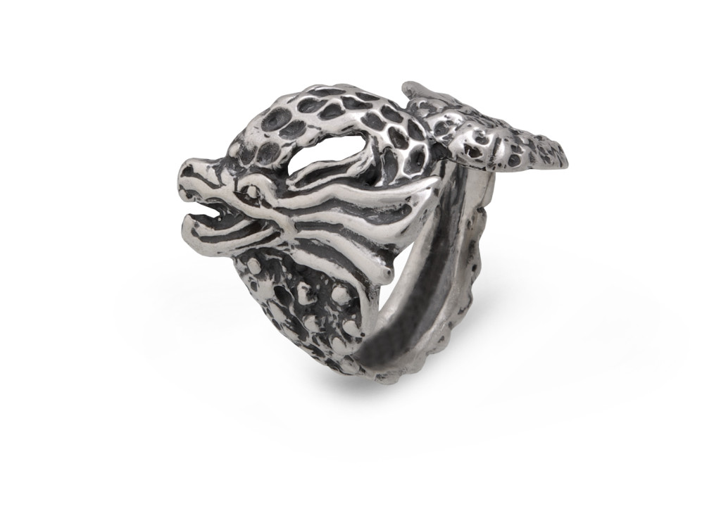 Сребърен пръстен „Китайският дракон“ – Студио Николас