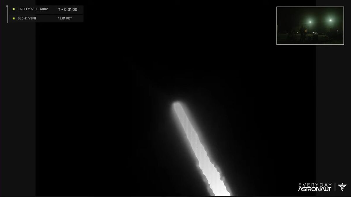 УСПЕХ: Новата американска ракета Алфа достигна за пръв път орбита!