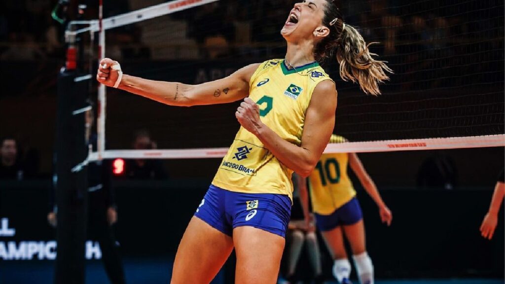 Женският национален отбор по волейбол на Бразилия се класира за полуфиналите на Световното първенство