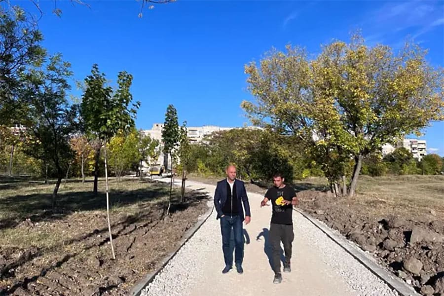 Започва изграждането на алеи и голяма детска площадка в парк „Кан Крум“ – в Пловдив