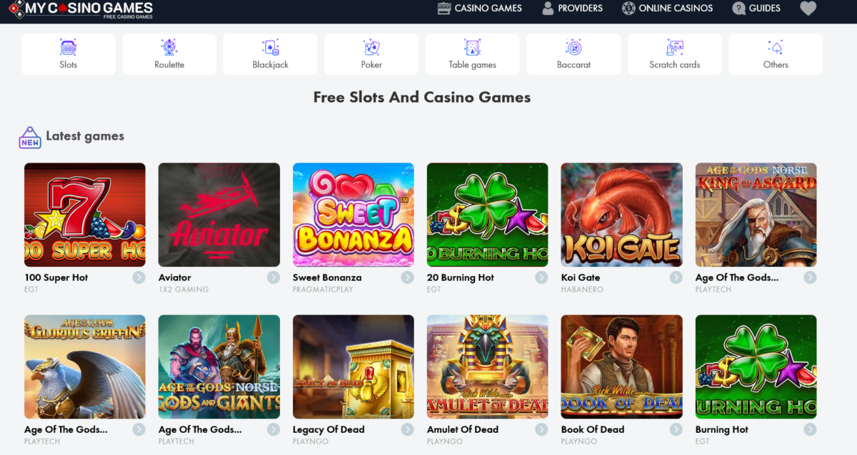 Free Slots Online ᐈ Play Casino Games For Fun – MyCasinoGames.com