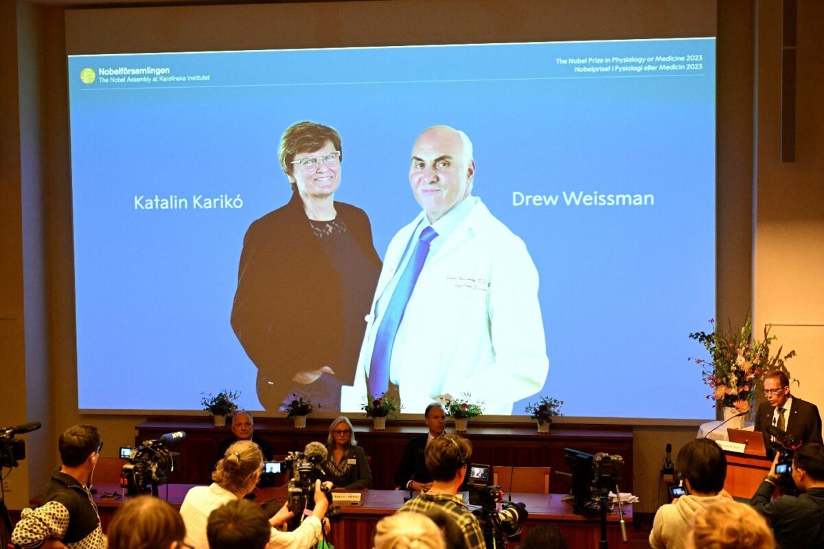 Нобеловата награда за медицина е присъдена на изследователите на иРНК