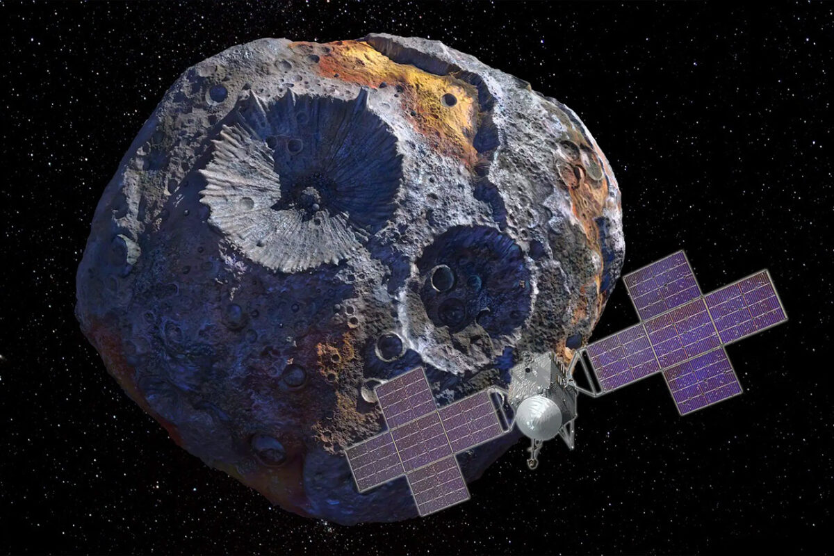НАСА с мисия за изследване на метален астероид