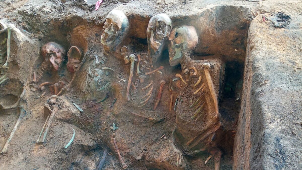 Археолози откриха най-големия масов гроб в Европа