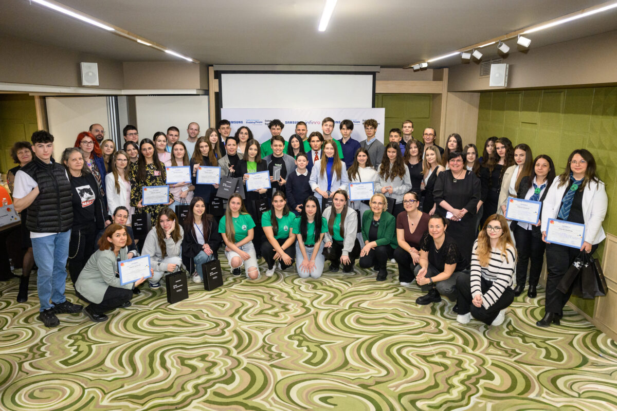 Ето кои са победителите в четвъртото издание на конкурса Solve for Tomorrow на Samsung България